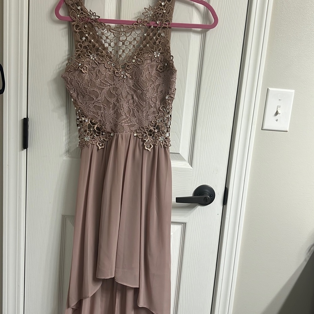Sparkly Pink Macy’s Dress